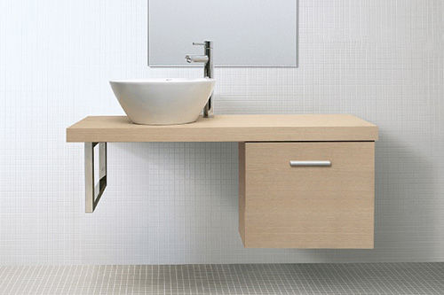 Chậu rửa mặt liền tủ