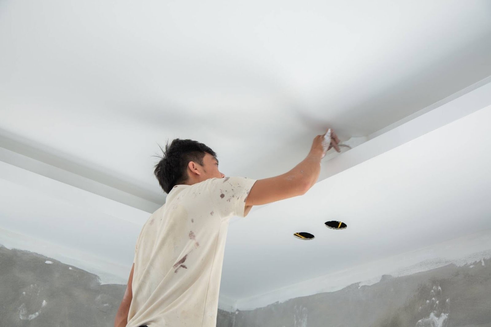Làm trần thạch cao có cần trát trần không - 3