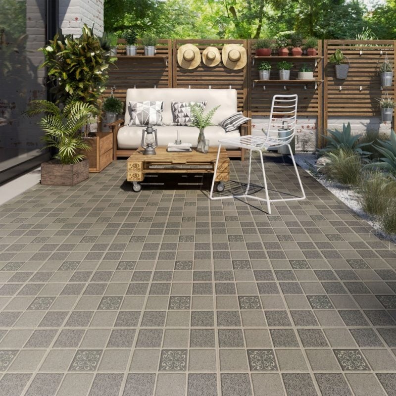 Gạch lát sân vườn 50x50 bền đẹp - hình 6