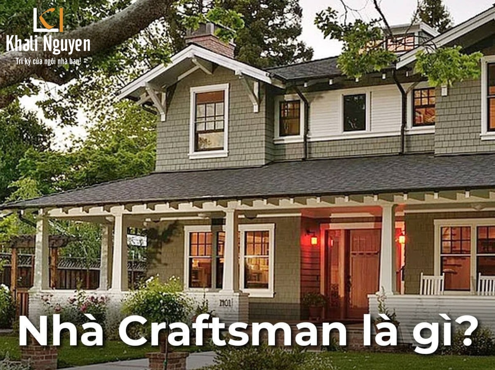 Phong cách Craftsman là gì