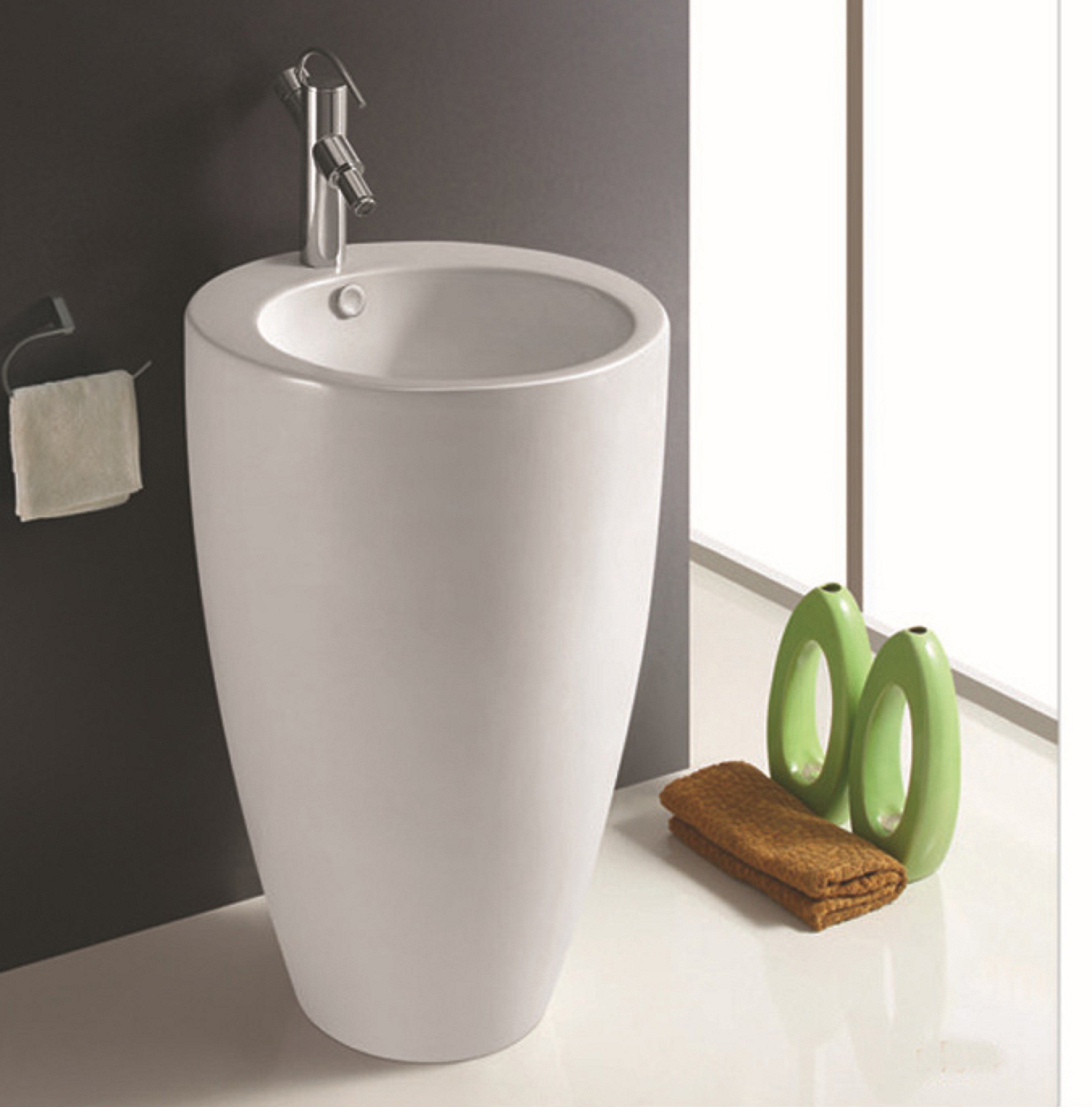 Chậu rửa mặt lavabo liền chân