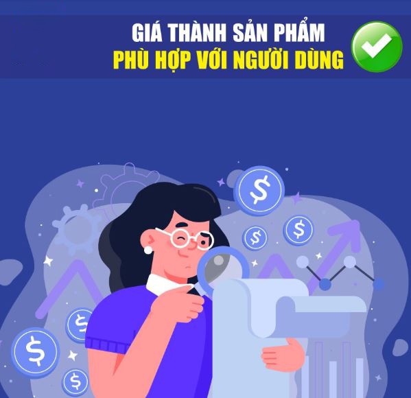 Giá thành hợp lý