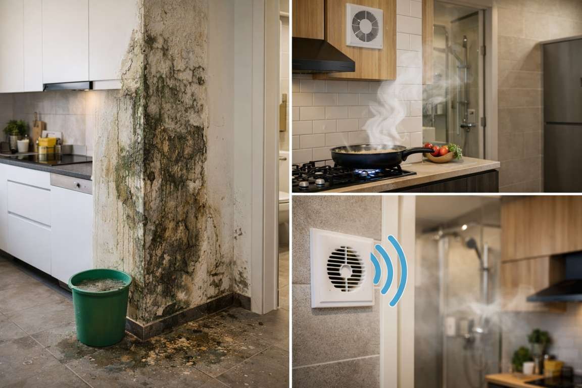 Tường bếp chung tường nhà vệ sinh có sao không? - 2