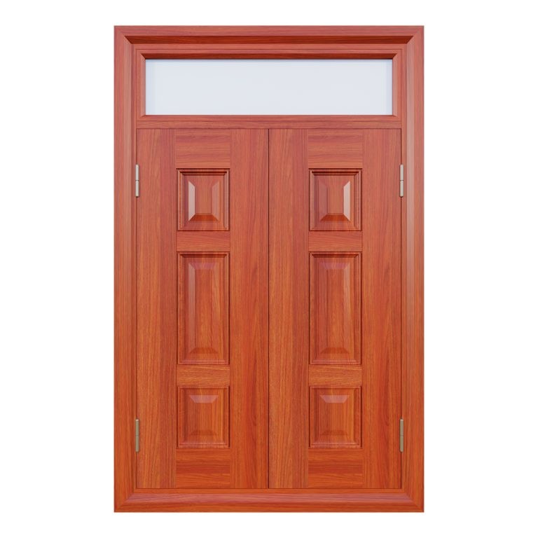 Cửa sổ thép vân gỗ 2 cánh Alux A.CS1-K.2