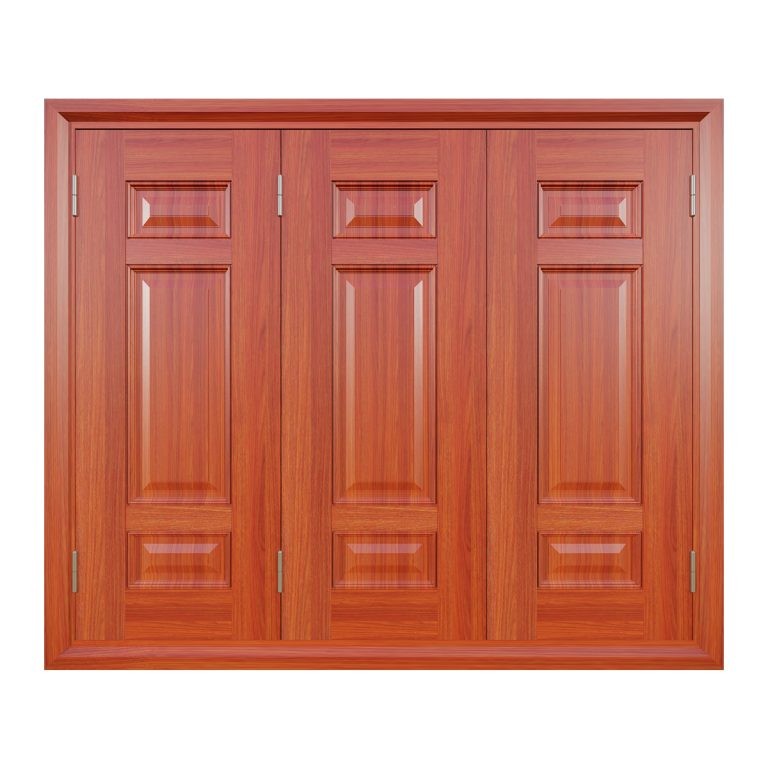 Cửa sổ thép vân gỗ 3 cánh Alux A.CS2.3