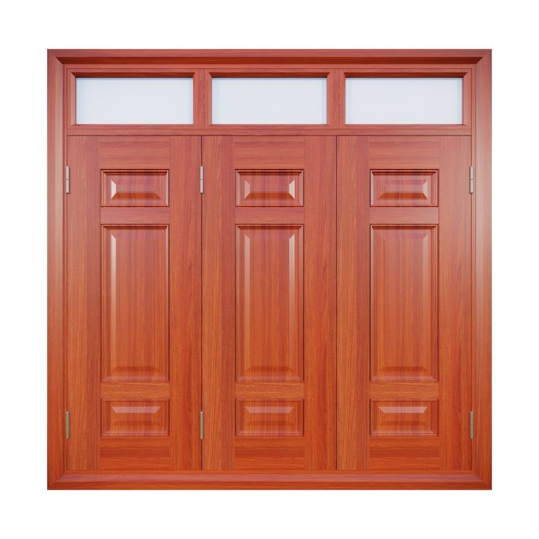 Cửa sổ thép vân gỗ 3 cánh Alux A.CS2-K.3