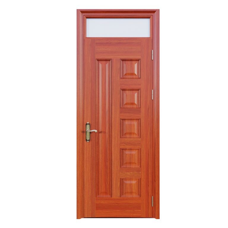 Cửa thép vân gỗ 1 cánh Alux A10-K