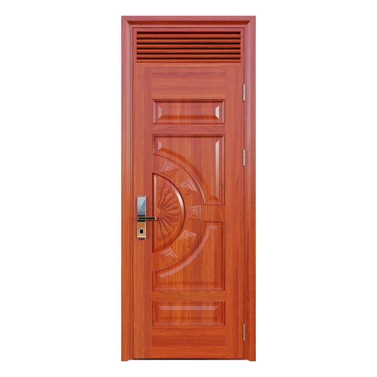 Cửa thép vân gỗ 1 cánh Alux A15-NC