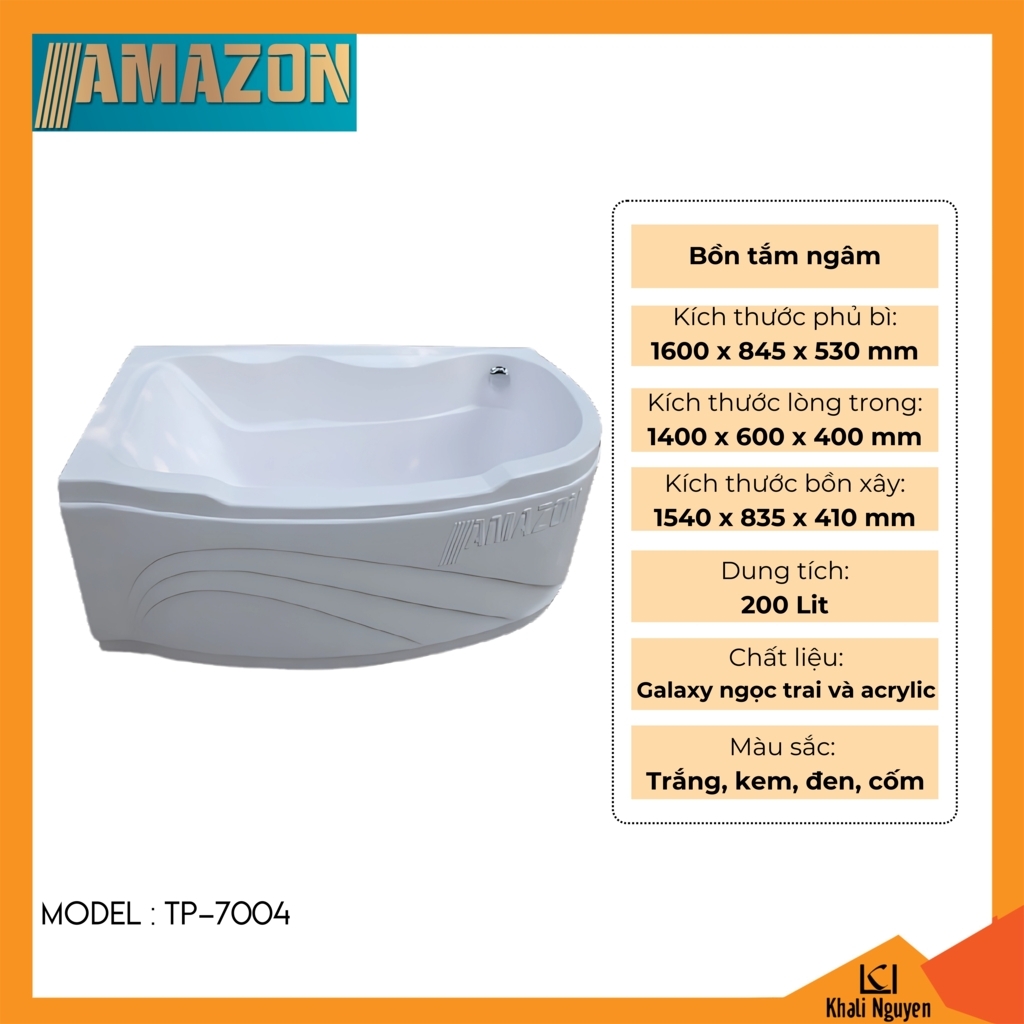Bồn tắm ngâm Amazon TP-7004