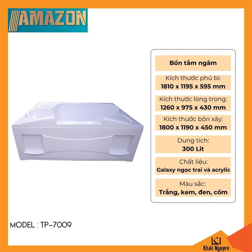Bồn tắm ngâm Amazon TP-7009