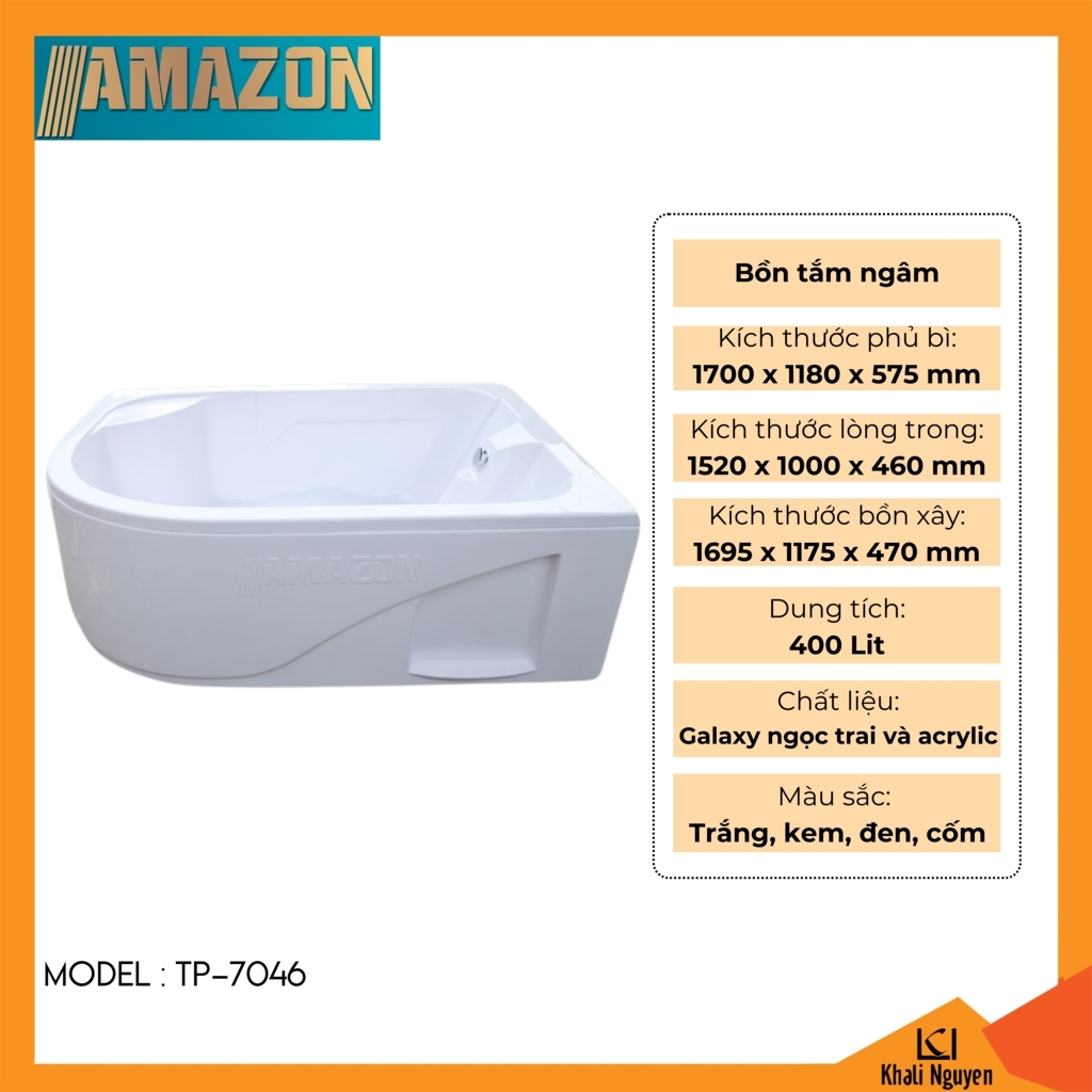 Bồn tắm ngâm Amazon TP-7046