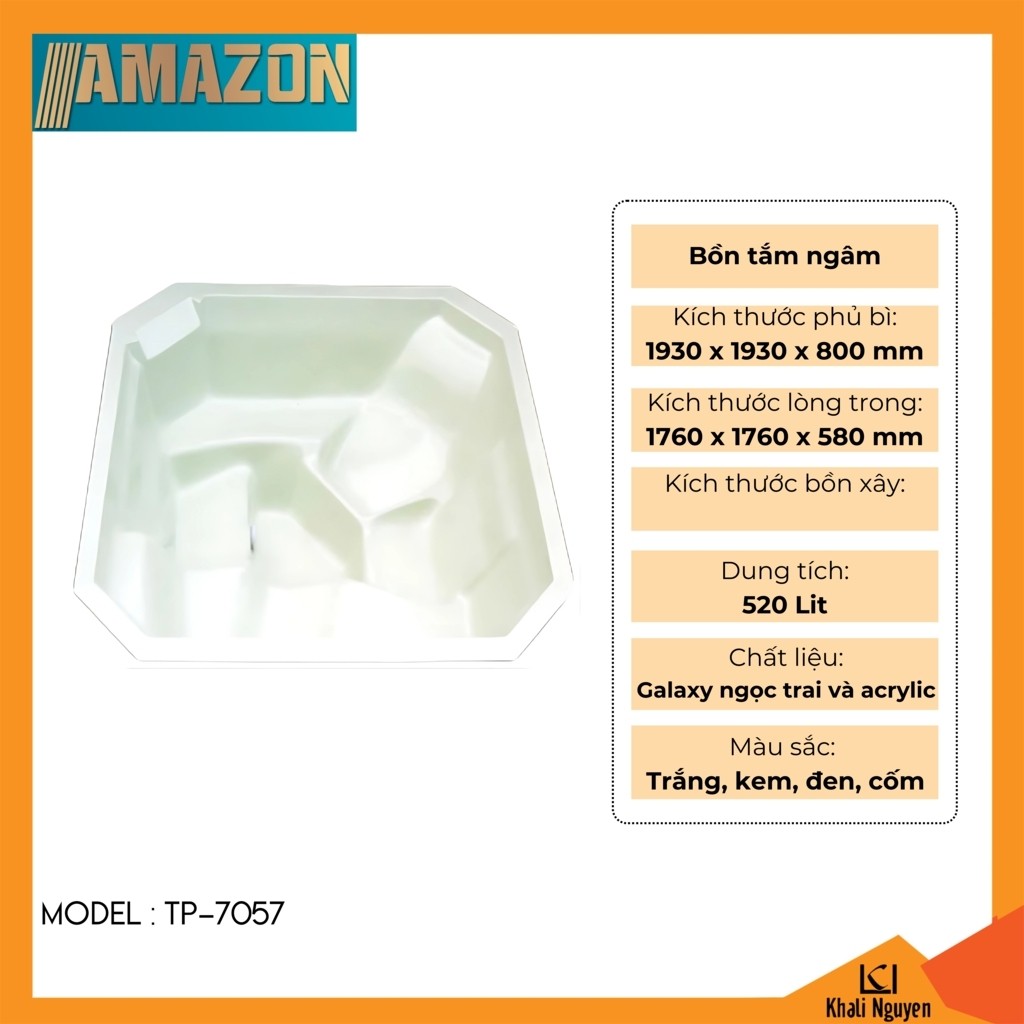Bồn tắm ngâm Amazon TP-7057
