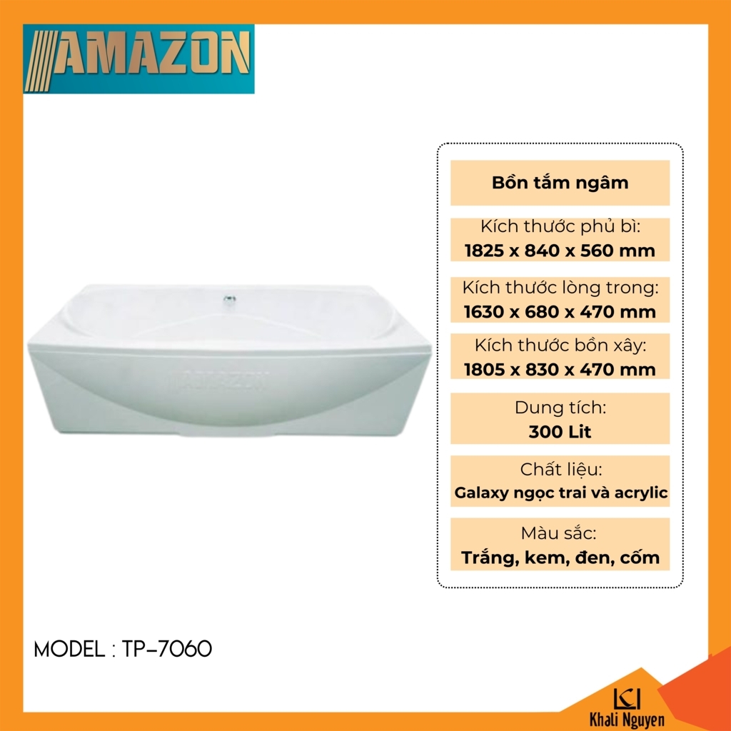 Bồn tắm ngâm Amazon TP-7060