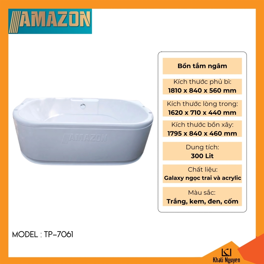 Bồn tắm ngâm Amazon TP-7061