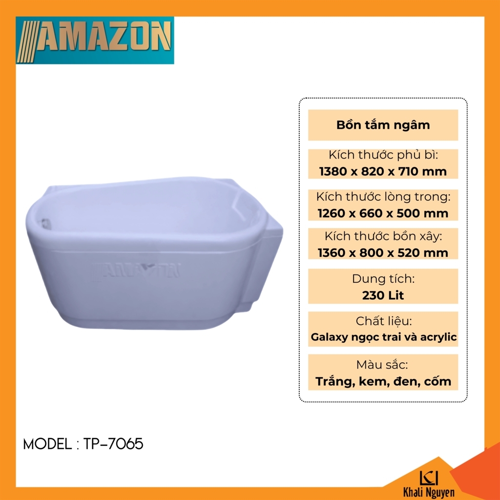 Bồn tắm ngâm Amazon TP-7065