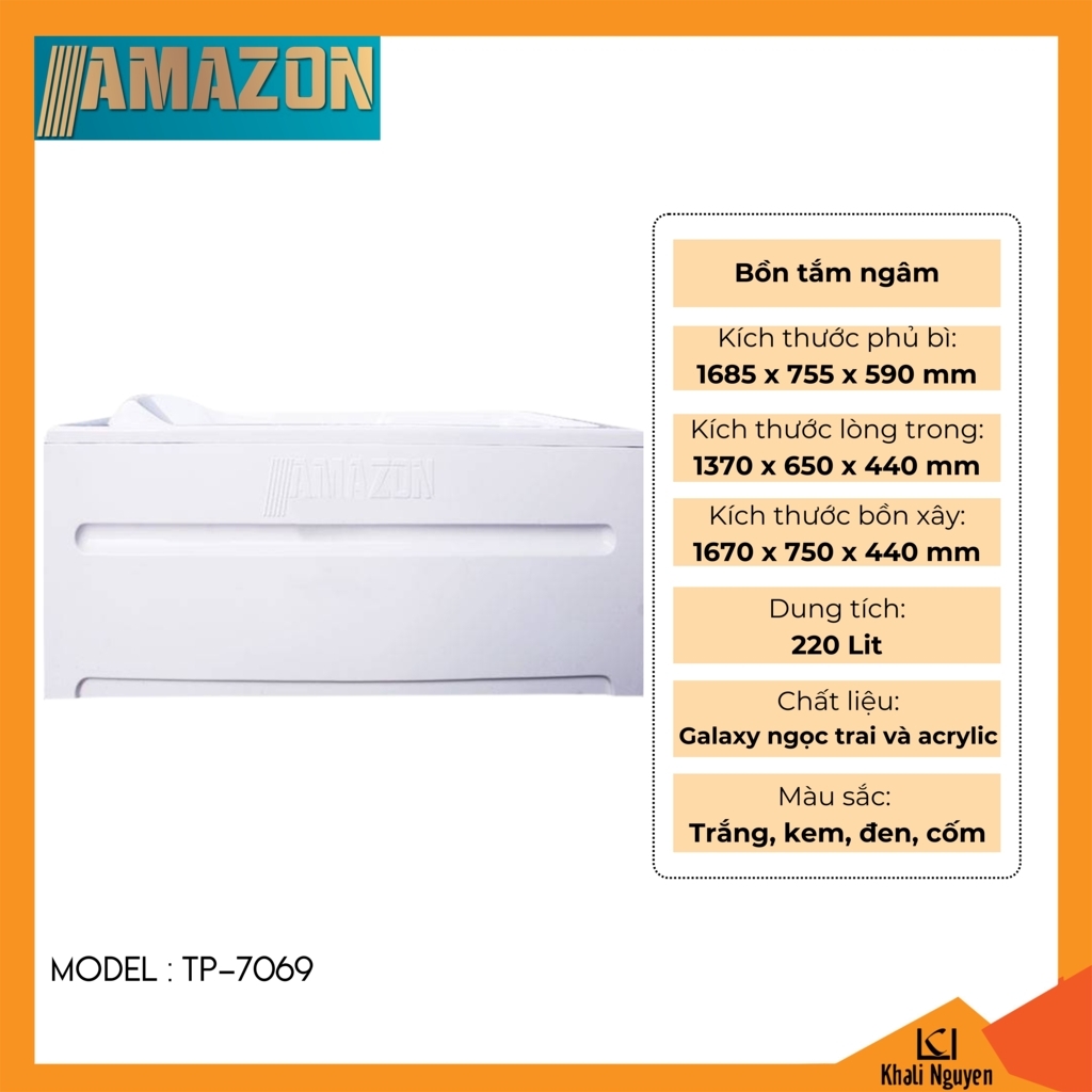 Bồn tắm ngâm Amazon TP-7069