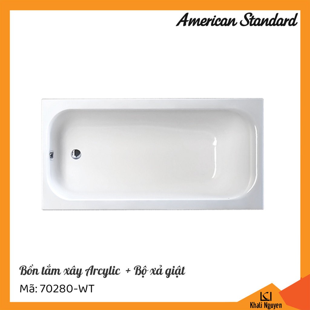 Bồn tắm xây American Standard New Codie 70280-WT