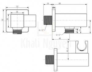 Bản Vẽ Kỹ Thuật American Standard FFAS9143