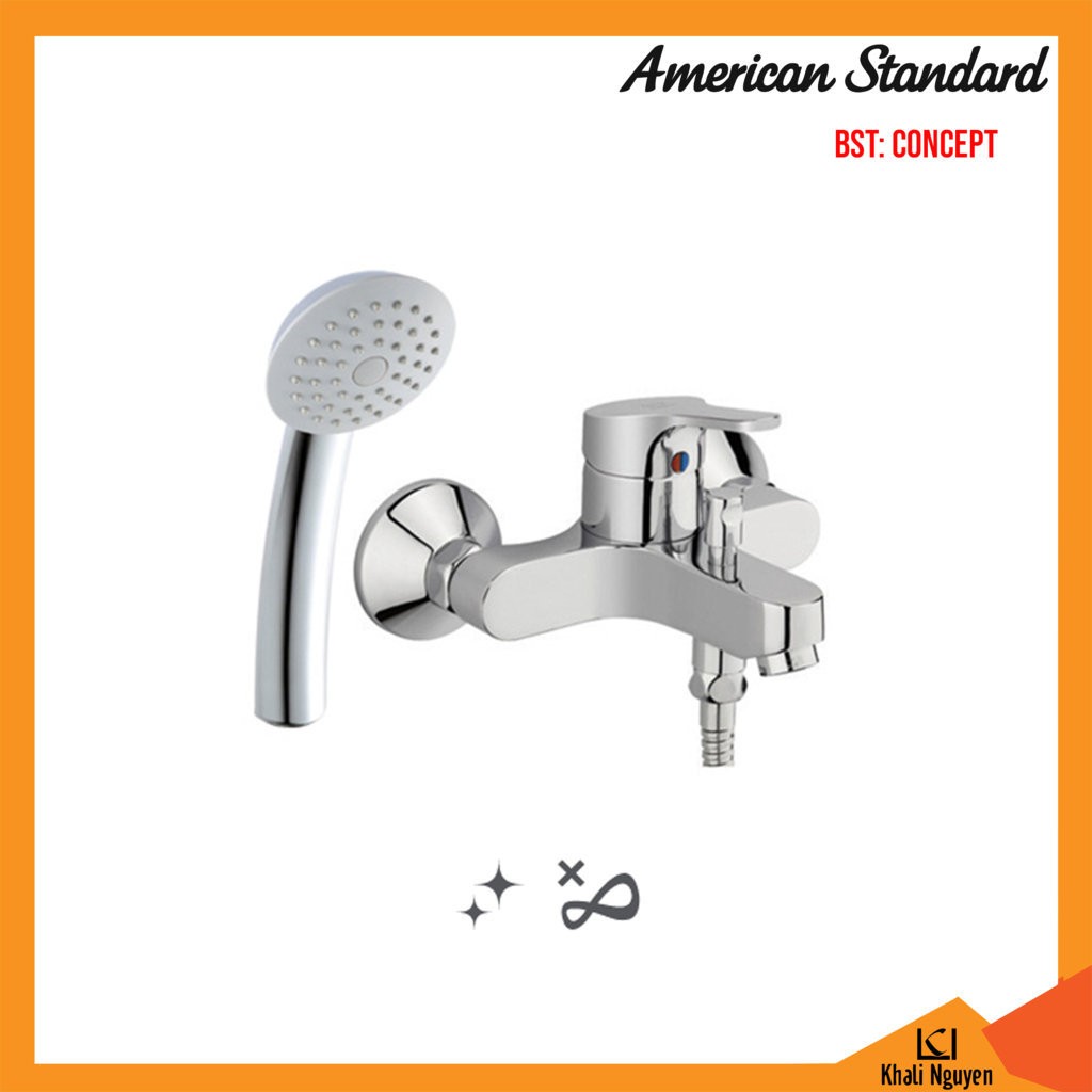 Sen tắm thường American Standard Concept WF-1411 nóng lạnh