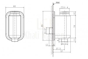 Bản Vẽ Kỹ Thuật American Standard EasyFLO WF-T825