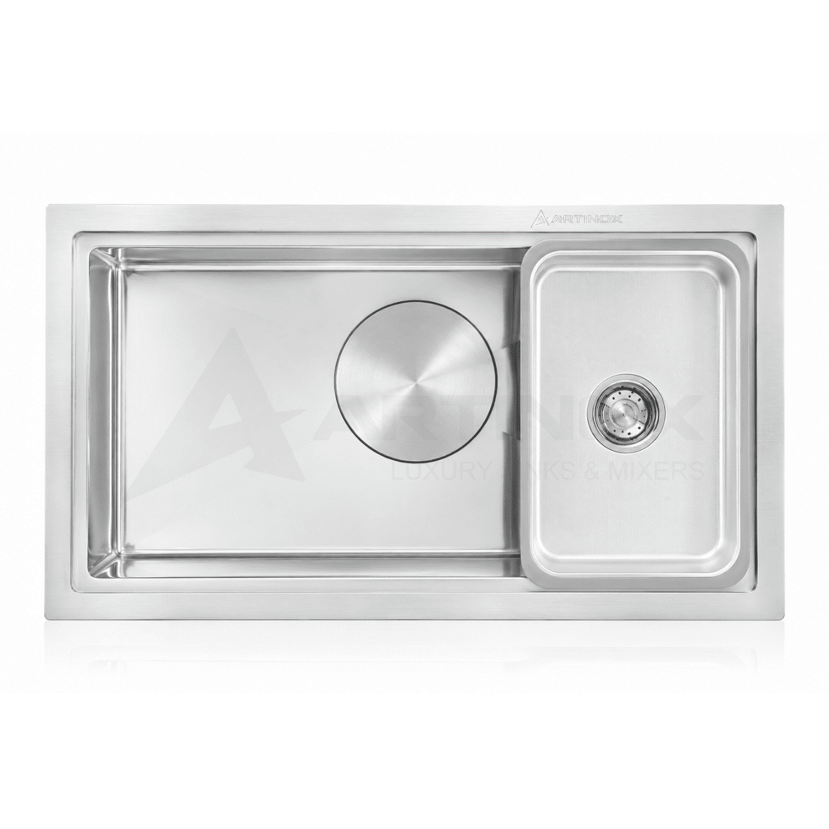 Chậu rửa bát chén 1 hố Artinox ATN-7843A-GC