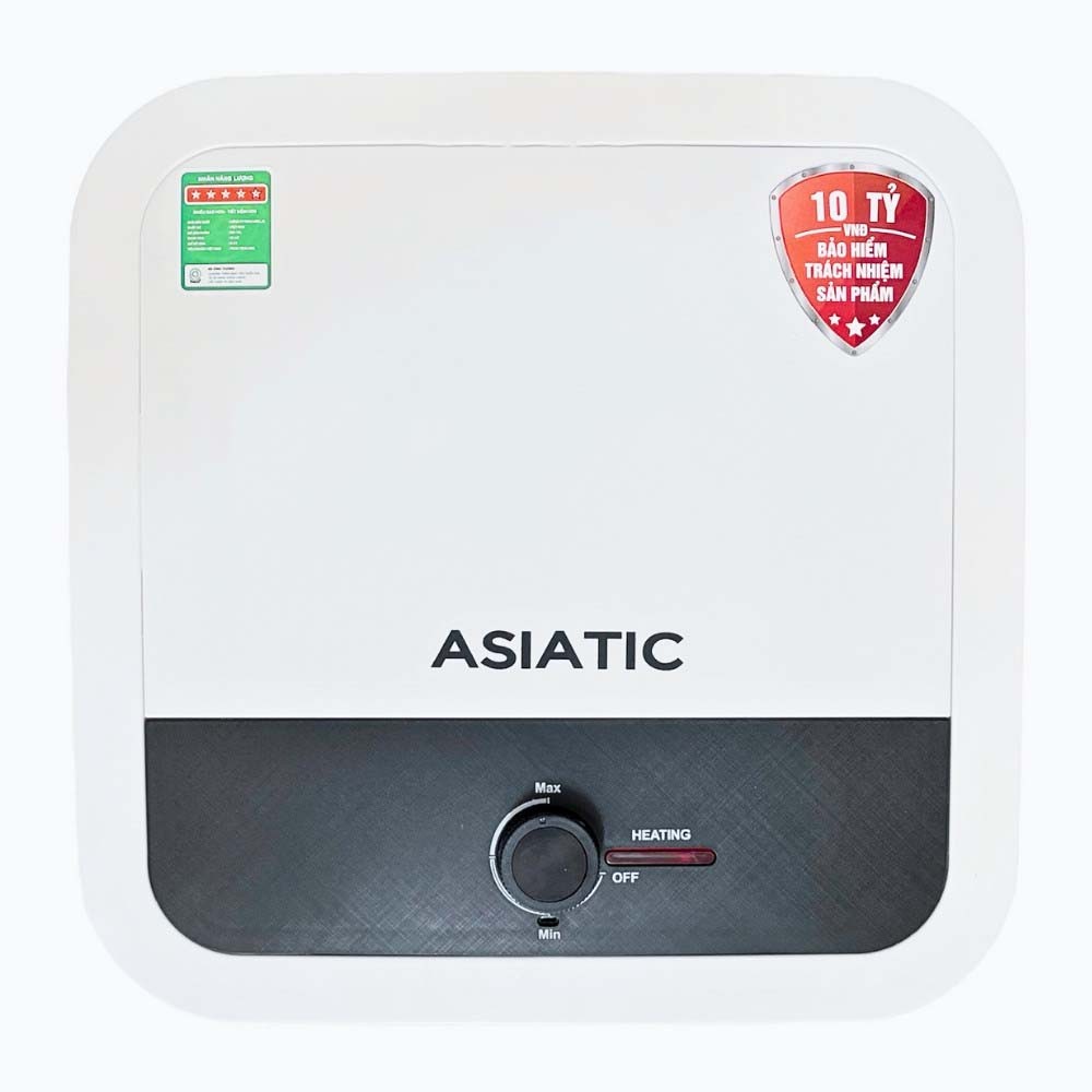 Bình nóng lạnh gián tiếp 15L Asiatic AV15 vuông