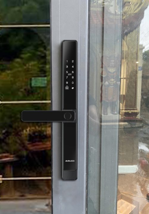 Ảnh thực tế khóa cửa thông minh Avolock AN 382