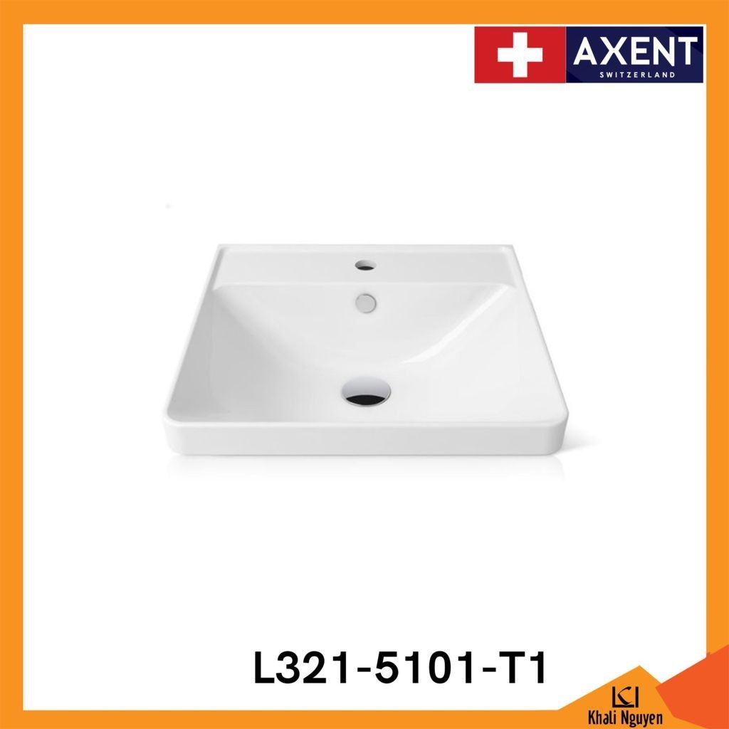 Chậu Lavabo AXENT ONE C L321-5101-T1 Đặt Bàn