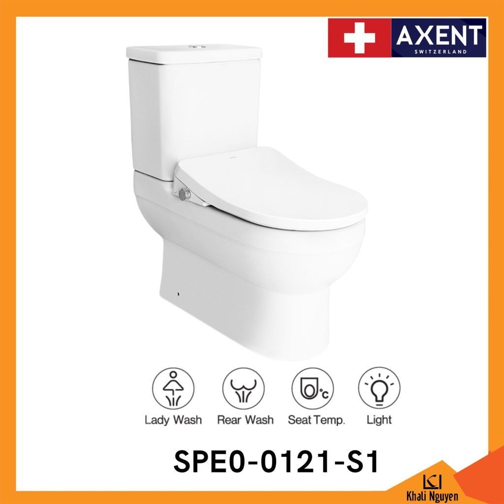 Bồn Cầu Hai Khối AXENT WDI+DUNE II SPE0-0121-S1