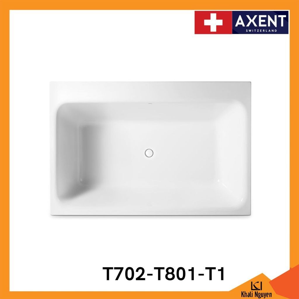 Bồn Tắm Âm AXENT HELVETIA T702-T801-T1