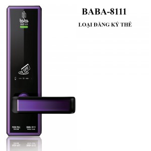 Khóa Khách Sạn Thông Minh BABA-8111 Loại Đăng Ký
