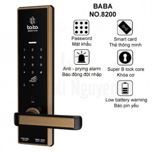 Khóa cửa điện tử BABA-8200
