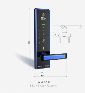 Thông số kỹ thuật khóa BABA-8200