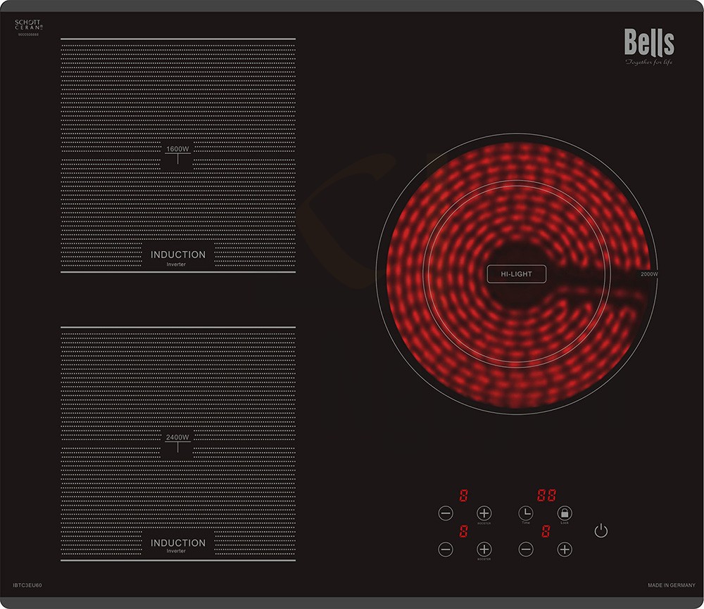 Bếp Điện Từ Bells IBTC3EU60- Nhập Khẩu CHLB Đức