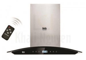 Mát Hút Mùi Treo Tường Bells BEL705T- Kính Cong