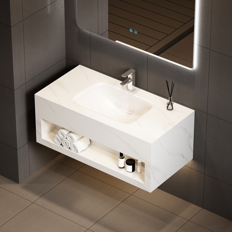 Lavabo bàn đá - mẫu 10