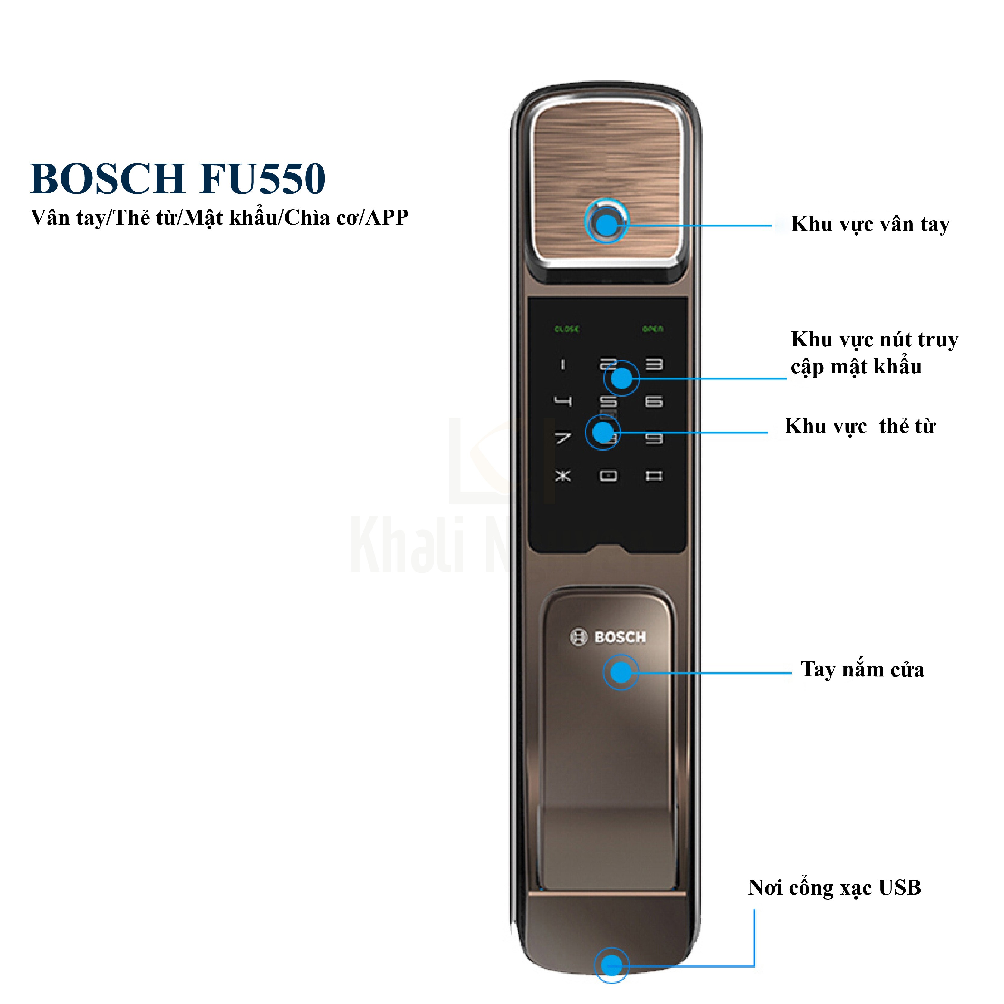 Ảnh 2 - Khóa điện tử Bosch FU550
