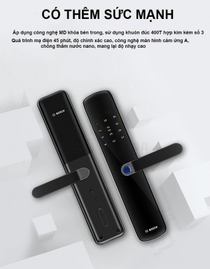 Công nghệ tiên tiến trên Bosch ID60