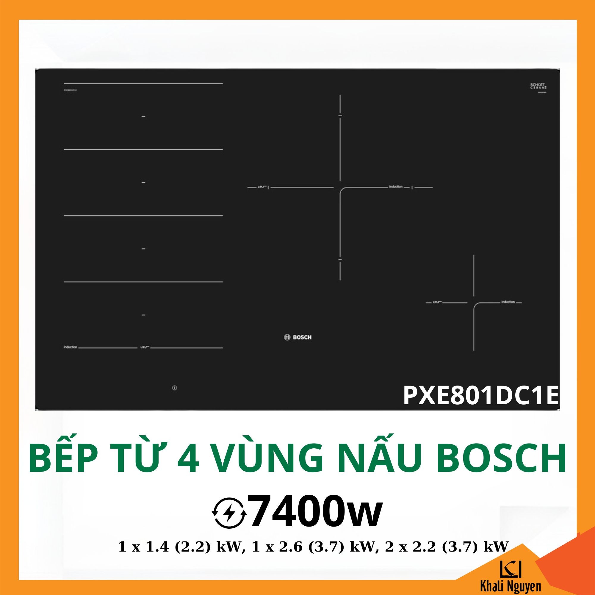 Bếp Từ Bosch PXE801DC1E