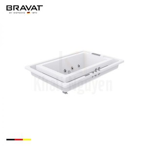 B?n T?m Massage Bravat B25001DW-4 Âm Sàn 2.1M
