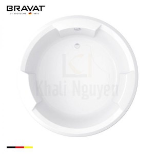 B?n T?m Tròn Bravat B25615W 1.6M