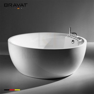 B?n T?m Tròn ??t Sàn Bravat B25847TW-1W 1.8M