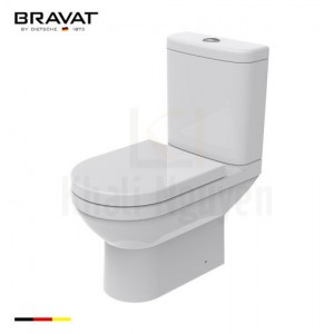 Bồn Cầu 2 Khối Bravat  C01019UW-P-ENG