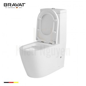 Bồn Cầu 1 Khối Bravat C02005W-3-ENG