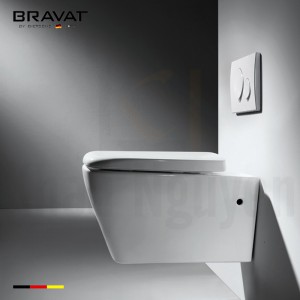 Bồn Cầu Treo Tường Bravat C21108W