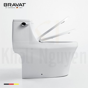 Bồn Cầu 1 Khối Bravat C21120XUW-3CA-ENG - Hình 1