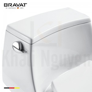 Bồn Cầu 1 Khối Bravat C21120XUW-3CA-ENG - Hình 2