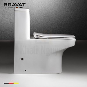 Bồn Cầu 1 Khối Bravat C21122UW-3-ENG