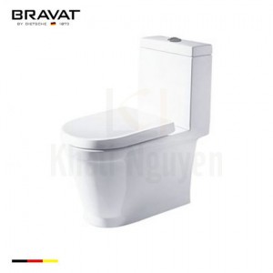 Bồn Cầu 1 Khối Bravat C21130XUW-PB-ENG