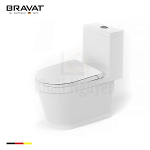 Bồn Cầu 1 Khối Bravat C21131XUW-PB-MY